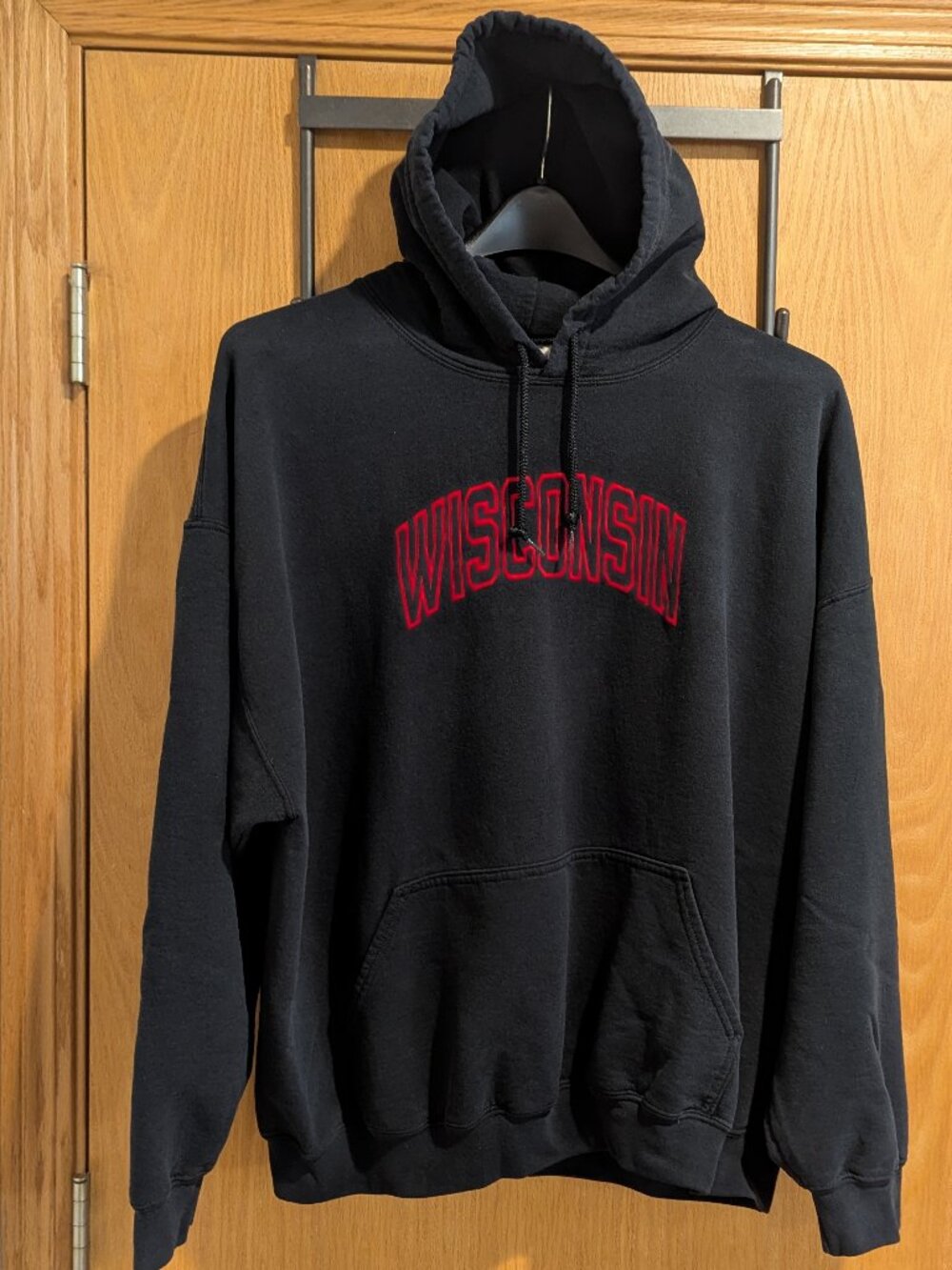 University of Wisconsin Arched Text Hoodie